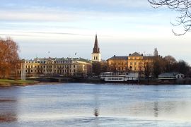 Lais Puzzle - Panoramablick auf Karlstad, Schweden - 2.000 Teile