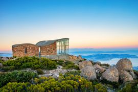 Lais Puzzle - Blick vom Mount Wellington in Hobart, Tasmanien bei Sonnenuntergang, Australien - 2.000 Teile