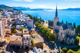 Lais Puzzle - Luftpanorama der Stadt Bariloche, Argentinien - 2.000 Teile