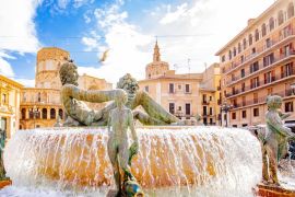 Lais Puzzle - Fuente del Turia mit Neptun Statue in Valencia - 2.000 Teile
