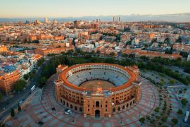 Lais Puzzle - Luftbild der Stierkampfarena Madrid Las Ventas - 2.000 Teile