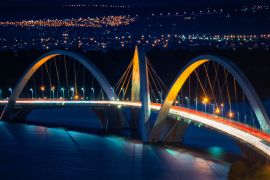 Lais Puzzle - JK-Brücke und der Paranoa-See, Brasilia, Brasilien - 2.000 Teile
