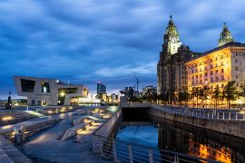 Lais Puzzle - Liverpool Merseyside am Morgen, England - 2.000 Teile