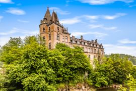 Lais Puzzle - Mittelalterliches Schloss von Durbuy, Belgien - 2.000 Teile