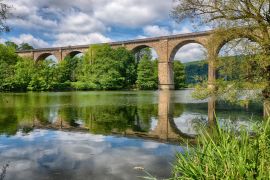 Lais Puzzle - Historische Brücke über die Ruhr bei Herdecke - 2.000 Teile
