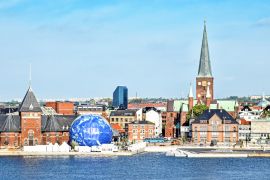 Lais Puzzle - Stadtbild von Aarhus in Dänemark - 2.000 Teile