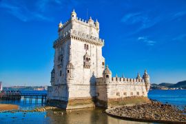Lais Puzzle - Lissabon, Turm von Belem bei Sonnenuntergang am Ufer des Tejo - 2.000 Teile