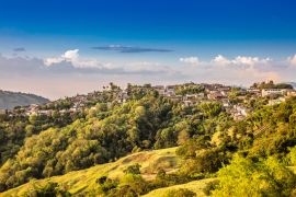 Lais Puzzle - Salamina Stadtbild Skyline Caldas in Kolumbien - 2.000 Teile