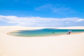 Lais Puzzle - Wunderschöner Blick auf den Nationalpark Lençois Maranhenses - Barreirinhas, Maranhão - Brasilien - 2.000 Teile