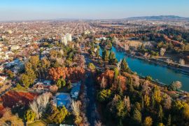 Lais Puzzle - Luftaufnahme des Parks San Martín in Mendoza, Argentinien - 2.000 Teile