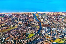 Lais Puzzle - Luftaufnahme der Stadt Katwijk in den Niederlanden - 2.000 Teile
