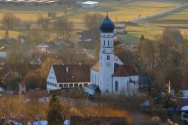 Lais Puzzle - Dunstige Aussicht nach Pähl - 2.000 Teile