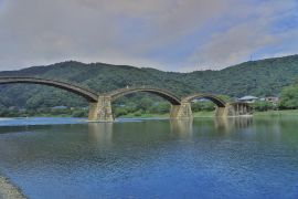 Lais Puzzle - Kintaikyo-Brücke in Iwakuni, Hiroshima, Japan - 2.000 Teile