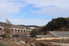 Lais Puzzle - STADT TARARE - RHONE - VIADUKT AUF DER TURDINE, Frankreich - 2.000 Teile