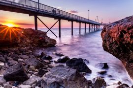 Lais Puzzle - Nightcliff Jetty Sonnenuntergang, Darwin, Nordterritorium, Australien - 2.000 Teile