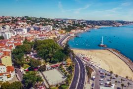 Lais Puzzle - Panoramablick auf die Vila de Paço de Arcos in Oeiras Portugal - 2.000 Teile