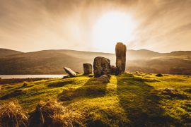 Lais Puzzle - Uragh Steinkreis, Gleninchaquin Park, Co. Kerry, Irland - 2.000 Teile