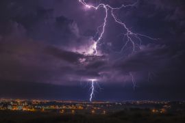 Lais Puzzle - Gewitter über Popayán Kolumbien - 2.000 Teile