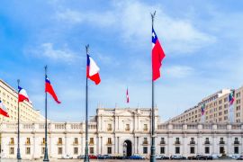 Lais Puzzle - Blick auf den Palacio de La Moneda Royal Mint von Chile - 2.000 Teile