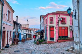 Lais Puzzle - Skopje, Nordmazedonien: Straßen der Altstadt - 2.000 Teile