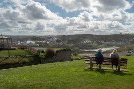 Lais Puzzle - Parkbank in Bude, Cornwall, England - 2.000 Teile