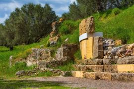 Lais Puzzle - Sparta, Griechenland Antike Ruinen auf dem Peloponnes - 2.000 Teile