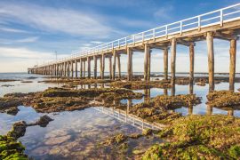 Lais Puzzle - Point Lonsdale Jetty, am Eingang zur Port Philip Bay, Point Lonsdale, Bellarine Penninsula, Victoria, Australien - 2.000 Teile