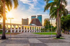 Lais Puzzle - Arcos da Lapa (Lapa-Bogen) und Metropolitan Cathedral in Rio de Janeiro, Brasilien - 2.000 Teile