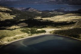 Lais Puzzle - Blick auf den Vulkan Batea Mahuida, Neuquen, Argentinien. - 2.000 Teile