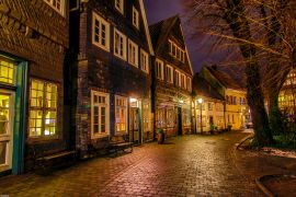 Lais Puzzle - Altstadt Gütersloh bei Nacht - 2.000 Teile