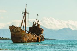 Lais Puzzle - Das berühmte Schiffswrack bei Gythio Griechenland - 2.000 Teile