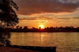 Lais Puzzle - Sonnenuntergang auf dem Papurí-Fluss, Kolumbien - 2.000 Teile