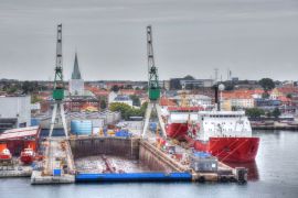 Lais Puzzle - Dänemark, Frederikshavn, Hafen - 2.000 Teile