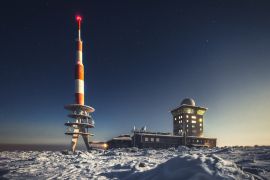Lais Puzzle - Brocken im Harz (Berg mit Schnee - Nachtaufnahme - Winter) - 2.000 Teile