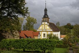 Lais Puzzle - Schloss Oberschwappach in Oberschwappach im Naturpark Steigerwald, Gemeinde Knetzgau, Landkreis Haßberge, Unterfranken, Franken, Deutschland - 2.000 Teile