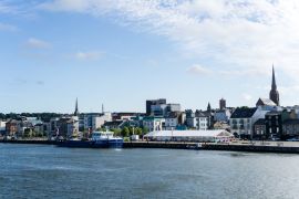 Lais Puzzle - Panorama der Stadt Wexford in Irland - 2.000 Teile