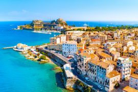 Lais Puzzle - Panoramablick auf Kerkyra, Hauptstadt der Insel Korfu, Griechenland - 2.000 Teile