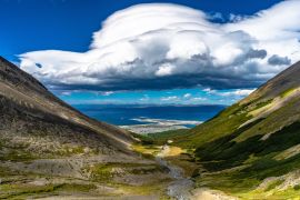 Lais Puzzle - Der Martial-Gletscher befindet sich in den Martial-Bergen, nördlich der Stadt Ushuaia, Argentinien. - 2.000 Teile