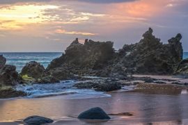 Lais Puzzle - Sonnenuntergang in Anson Bay - Norfolk Island - 2.000 Teile