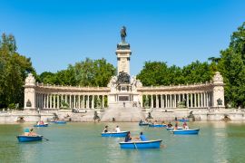 Lais Puzzle - Bootssee am Retiro-Park, Madrid, Spanien - 2.000 Teile