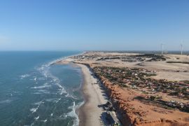 Lais Puzzle - Luftaufnahme von Canoa Quebrada, Ceará, Brasilien - 2.000 Teile