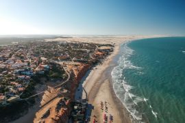 Lais Puzzle - Luftaufnahme von Canoa Quebrada, Ceará, Brasilien - 2.000 Teile