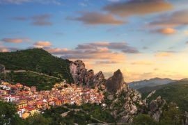 Lais Puzzle - Castelmezzano Dorf im Apennin Dolomiti Lucane. Basilikata, Italien - 2.000 Teile