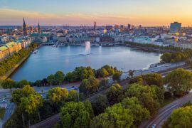 Lais Puzzle - Binnenalster, Alster - Hamburg, Deutschland - 2.000 Teile