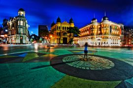 Lais Puzzle - Recife bei Nacht, Brasilien - 2.000 Teile