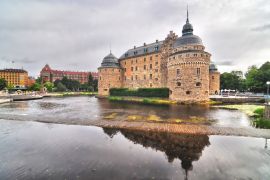 Lais Puzzle - Schloss Örebro - eine mittelalterliche Burgfestung in Örebro, Närke, Schweden - 2.000 Teile