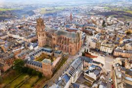 Lais Puzzle - Luftaufnahme von Rodez, Frankreich - 2.000 Teile