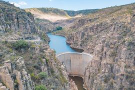Lais Puzzle - Erstaunlicher Staudamm an der Boca de Tunel-Schlucht in Aguascalientes, Mexiko - 2.000 Teile