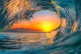 Lais Puzzle - Welle im Sonnenuntergang - 2.000 Teile