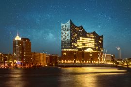 Lais Puzzle - Hamburger Elbphilharmonie bei Nacht - 2.000 Teile